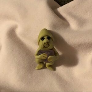 NEW Lucky crystal troll pendant with amethyst